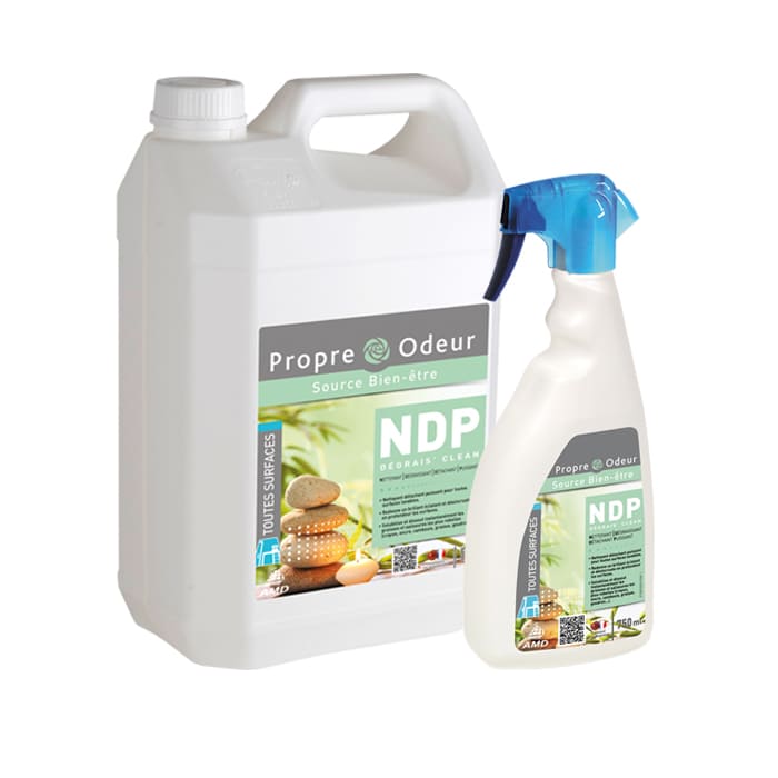 Nettoyant dégraissant Détachant Puissant NDP DEGRAISS'CLEAN - PROPRE ODEUR  - SOKAHYGIENE - fournisseur de produits d'hygiène professionnels