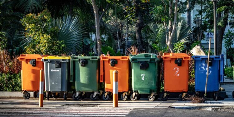 lavage écologique des bacs et conteneurs poubelle