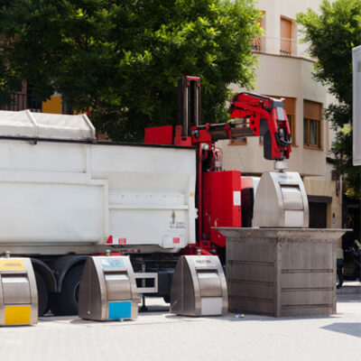 détergent desinfectant odorant pour point d'apport volontaire pav